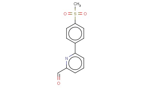 6-[4-(METHANESULFONYL)PHENYL]PYRIDINE-2-CARBALDEHYDE